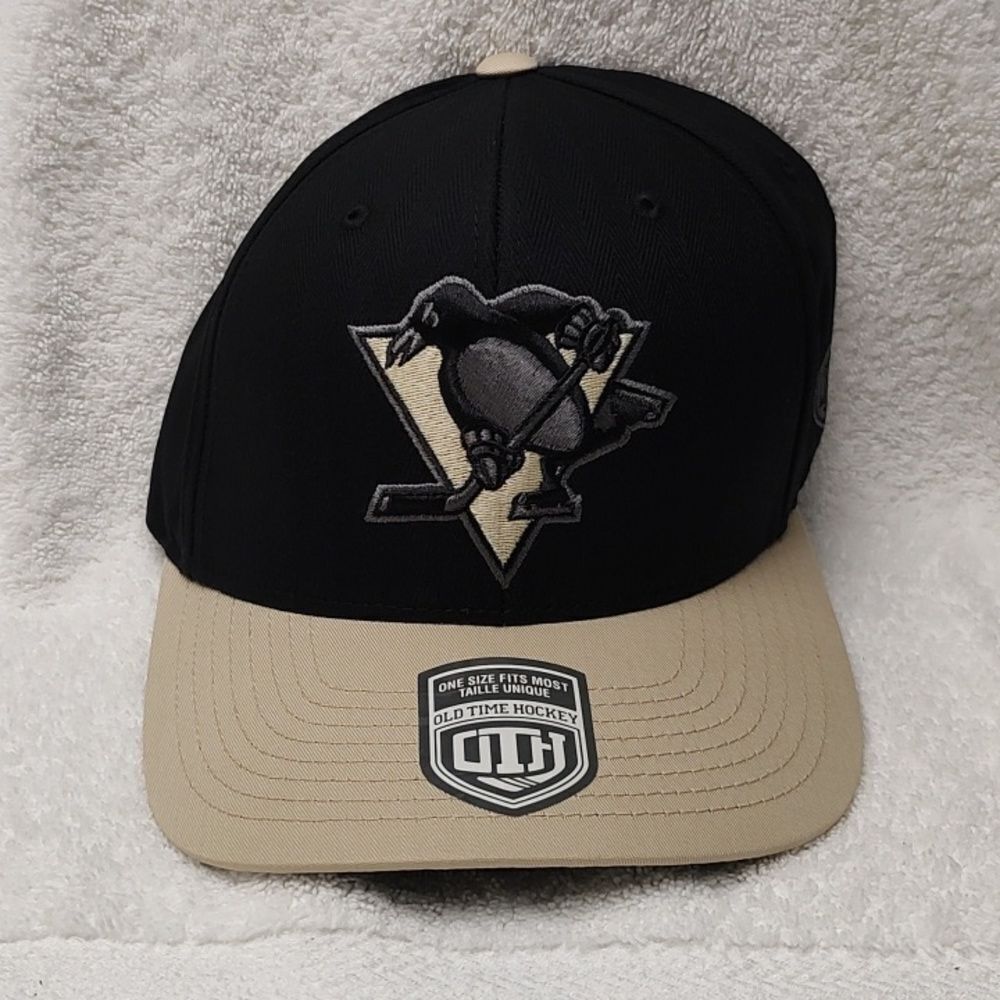 Old Time Hockey Pittsburgh Penguins Stretchfit Hat - New